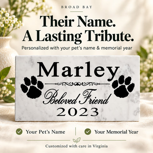 Dog Memorial Stone - Beloved Friend