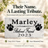 Dog Memorial Stone - Beloved Friend