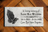 Personalized Prayer Hands Memorial Stone – Custom Marble Sympathy Plaque – In Loving Memory Bereavement Gift