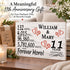 11th Anniversary Gift - Personalized Wood Sign for Husband, Wife or Couple - 11 Year