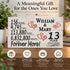 13th Anniversary Gift - Personalized Wood Sign for Husband, Wife or Couple - 13 Year