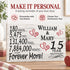 15th Anniversary Gift - Personalized Wood Sign for Husband, Wife or Couple - 15 Year