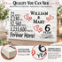 6th Anniversary Gift - Personalized Wood Sign for Husband, Wife or Couple - 6 Year