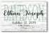 New Baby Gift Sign - Personalized Custom Wood Nursery Decor