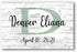 Personalized Baby or Child Name Monogram Sign - Custom Nursery or Bedroom Decor