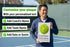 Tennis Coach Gift Plaque - Personalized Signable Custom Wood Award