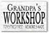Custom Workshop Sign - Personalized with Name for Workshop, Garage or Man Cave