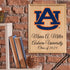 Official Auburn University Class Year Plaque - New Student or Graduation Gift – Custom Name and Year Solid Wood Sign