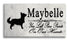 Australian Terrier Memorial Stone - Custom Personalized Marble Grave Marker