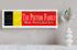 Belgium Flag Sign - Personalized Family Name - Custom Wood Belgian Heritage Gift