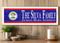 Belize Flag Sign - Personalized Family Name - Custom Wood Belizean Heritage Gift