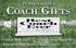 Best Coach Gift Sign Personalized With Team Date and Name