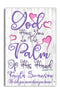 Birth or Baptism Gift Personalized God Has You In The Palm Of His Hand Verse