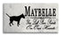 Bull Terrier Memorial Stone - Custom Personalized Marble Grave Marker