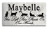 Cat Memorial Plaque – Personalized “You Left Paw Prints On Our Hearts” Marble Tribute with Name