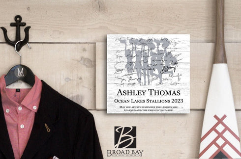 Cheerleader Plaque Cheer Recognition Award High School Senior Season End Gift or MVP