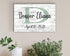 Personalized Baby or Child Name Monogram Sign - Custom Nursery or Bedroom Decor