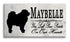 Chow Chow Memorial Stone - Custom Personalized Marble Grave Marker