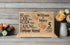 Personalized Anniversary Gift Plaque by Year - Custom Solid Wood Wedding Anniversary Gift
