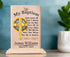 Personalized Baptism Gift for Boys or Girls - Custom Christening Sign