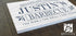 Custom Barbecue Sign - Personalized with Name for Backyard or Patio Decor