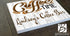 Coffee Time Sign - Personalized Custom Name for Coffee Bar or Kitchen