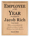 Employee of the Year Plaque – Personalized Recognition Award for Outstanding Team Members