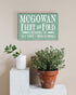 Fluff and Fold Laundry Room Sign - Personalized Custom Name Laundry Decor