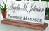 Custom Marble Desk Nameplate - Personalized Graduation or Professional Promotion Gift