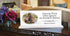 Custom Quote Sign or Plaque with Photo – Personalized with Your Saying or Message - For Shelf, Mantel or Desk