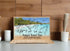 Custom Retirement Gift Plaque Personalized Signable Beach Theme