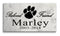 Personalized Dog Memorial Stone – “Beloved Friend” Tribute with Name & Years | Solid Marble Pet Grave Marker
