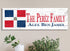 Dominican Flag Sign - Personalized Family Name - Custom Wood Dominican Heritage Gift