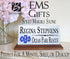 EMS Desk Nameplate - Personalized Marble Name Sign for Paramedics & First Responders