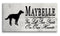 English Setter Memorial Stone Personalized Garden Rock Grave Marker