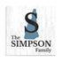 Home State Family Name Sign - Personalized Custom State Design