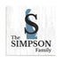 Home State Family Name Sign - Personalized Custom State Design