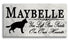 German Shepherd Memorial Stone - You Left Paw Prints On Our Hearts