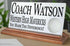 Golf Coach Gift Plaque - Personalized Golf Team Appreciation Award