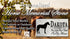 Horse Memorial Stone - Silhouette & Quote - Personalized Marble Plaque
