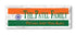 Indian Flag Family Name Sign – Personalized Indian Heritage Plaque with Custom Names