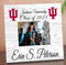 Indiana University Personalized Graduation Picture Frame Plaque – Upload Your Photo, Name & Class Year – 10.5"x10.5"