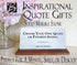Custom Marble Quote Plaque – Personalized Desk Gift with Your Favorite Saying