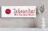 Japanese Flag Sign - Personalized Family Name - Custom Wood Japanese Heritage Gift