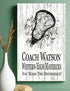 Lacrosse Coach Gift Plaque - Personalized Signable Team Award