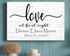 Love At First Sight Baby Sign Nursery Decor, Baby Shower Gift Idea
