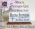 Personalized Medical Desk Nameplate - Custom Marble Plaque for Doctors & Healthcare Staff