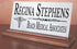 Personalized Medical Desk Nameplate - Custom Marble Plaque for Doctors & Healthcare Staff