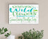 Mom of Girls Gift Sign - Personalized with Daughters Names Custom Wood