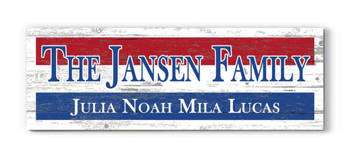 Netherlands Flag Family Name Sign – Personalized Dutch Heritage Gift